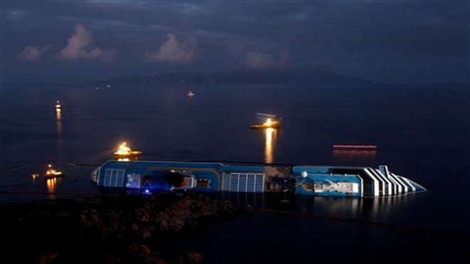 Italy Cruise Aground